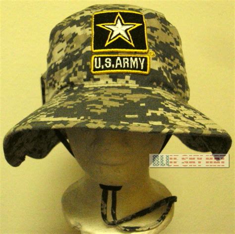 DIGITAL CAMO US ARMY ONE STAR STRONG BOONIE OUTDOOR BUSH CAP BUCKET HAT S M L XL | Digital camo ...
