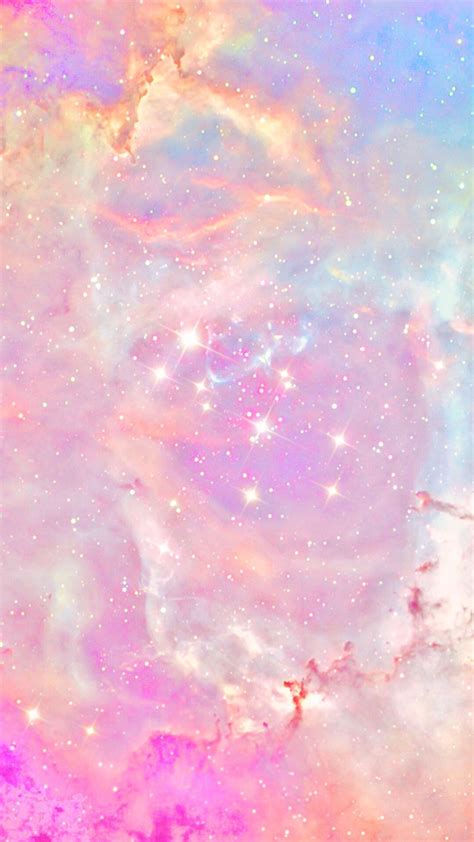 Pink Pastel Aesthetic Galaxy Background - Kopler Mambu