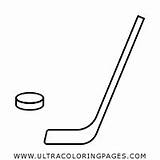 Hockey Stick Coloring Page  Ultra Pages sketch template