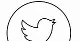 Twitter Coloring Pages sketch template