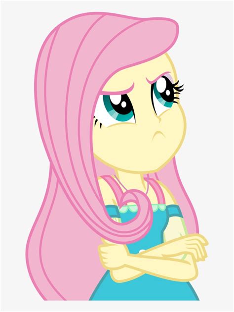 A Little Birdie Told Me, Annoyed, Artist - Angry Mlp Eg Fluttershy - 646x1010 PNG Download - PNGkit