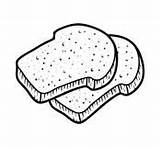 Breads Clipart And Illustrations sketch template