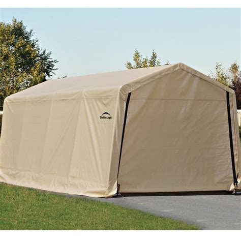 ShelterLogic AutoShelter 10 x 20 ft. | Carport canopy, Steel carports, Instant garage