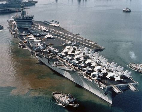 CVW-11 carrier air wing eleven aboard USS Enterprise CVN-65 Uss ...