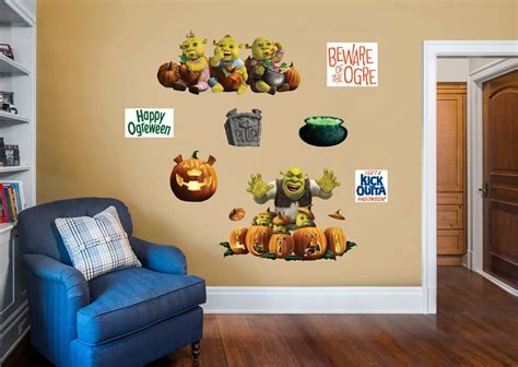 Shrek: Ogre Triplets Scared Shrekless Collection - Officially Licensed in 2022 | Vinyl wall ...