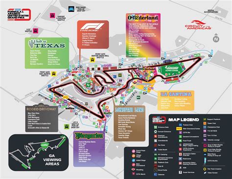 2021 USGP - CotA map : formula1