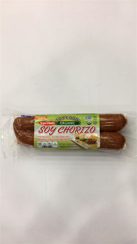 Organic Soy Chorizo | The Natural Products Brands Directory
