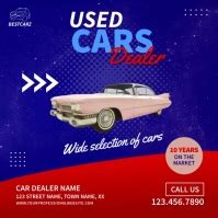290+ video car ads Customizable Design Templates | PosterMyWall