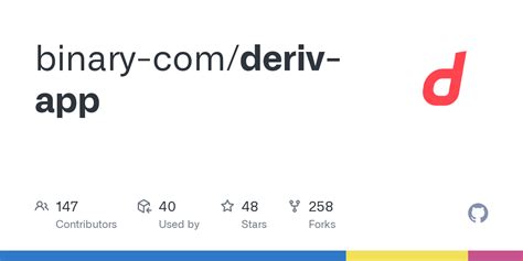 GitHub - binary-com/deriv-app