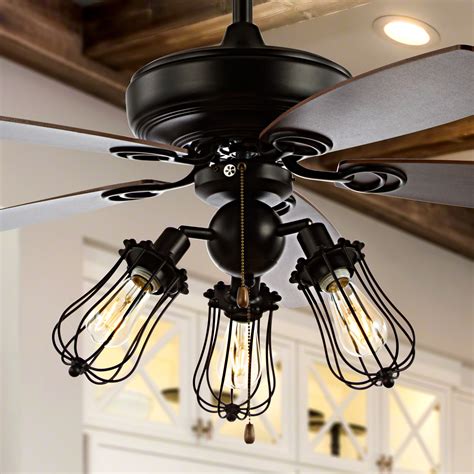 Cottage Style Ceiling Fans With Lights | Shelly Lighting