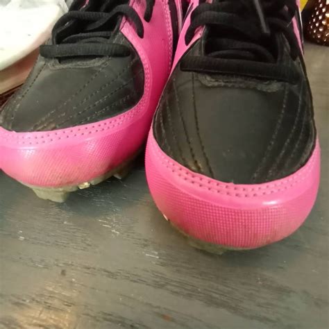 Pink NIKE Softball Cleats. Youth 5.5 Upcycled recycled shoes | Etsy