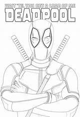Lego Deadpool Coloring Pages Cartoon Printable Marvel Tone Sketch  sketch template