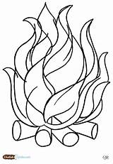 Bonfire Coloring Pages At GetColoringscom  Free Printable Colorings sketch template