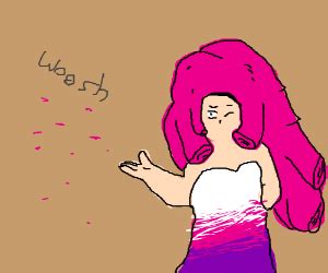 pink diamond gets shattered - Drawception