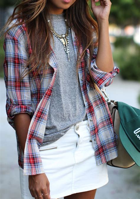 Style Set Favourite: Plaid Shirts | Fashion, Casual outfits, Clothes