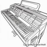 Piano Coloring Pages  Free & Printable sketch template