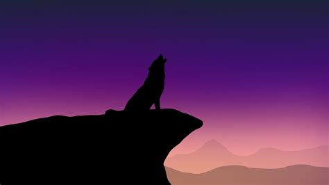 1224x1224 Resolution Howling Wolf Gradient 1224x1224 Resolution ...