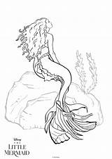 Little Mermaid Scuttle Coloring Pages sketch template