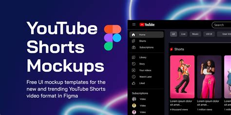 Free YouTube Shorts Mockups | Figma