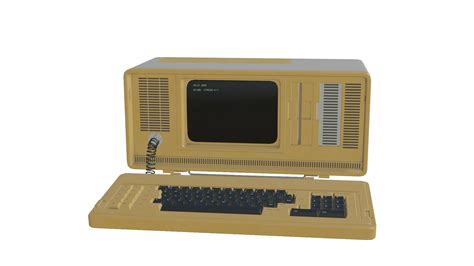 3D Model Old PC From The 80s - TurboSquid 2151461