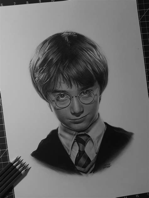 Drawing Harry Potter Sketch Harry Potter Portraits Ha - vrogue.co