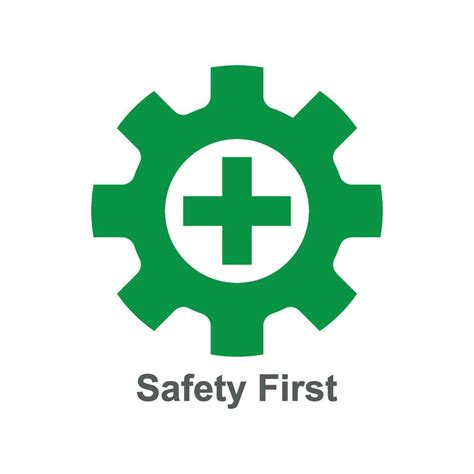 Safety first icon 26499492 Vector Art at Vecteezy