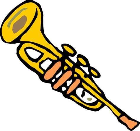 Trumpet Clipart Images Cartoon Trumpet Transparent Background - Clip Art Library