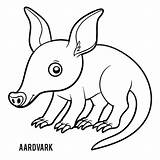 Premium Vector  Coloring book For Children aardvark sketch template