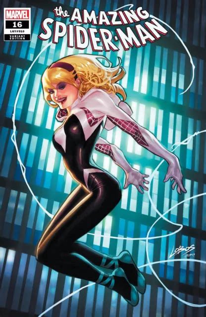 AMAZING SPIDER-MAN #16 (LOBOS EXCLUSIVE SPIDER-GWEN VARIANT) COMIC BOOK ~ Marvel $10.00 - PicClick