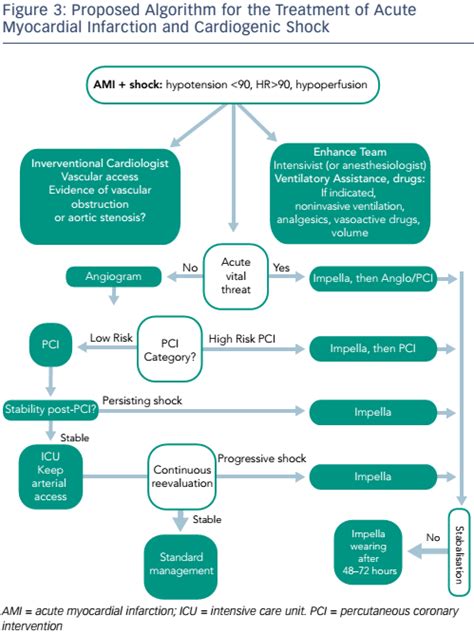 Proposed Algorithm for the Treatment of Acute Myocardial Infarction and Cardiogenic Shock ...