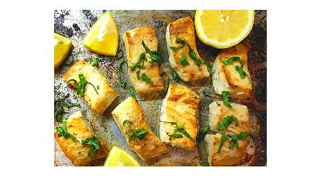 Seared Halibut with Lemon Caper Sauce - The Art of Food and Wine