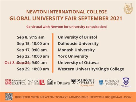 Global University Fair - Newton International College - Elite private school in Toronto