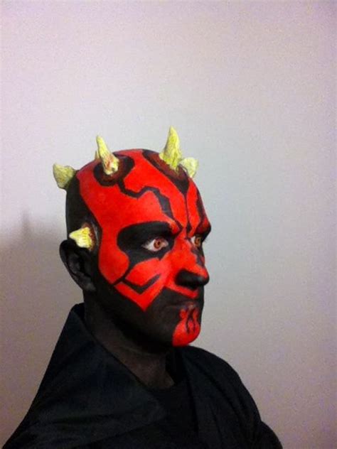 Darth Maul Makeup - Final Result | Darth maul costume, Darth maul, Darth