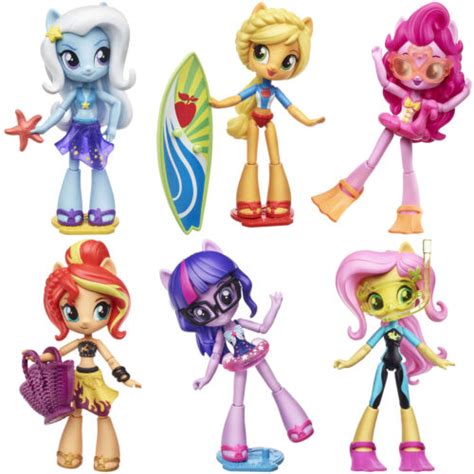 My Little Pony Equestria Girls Beach Collection Minis Dolls - Pick from ...