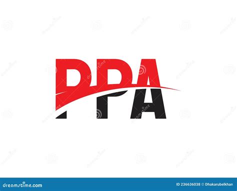 PPA Letter Initial Logo Design Vector Illustration Stock Vector - Illustration of element, brand ...