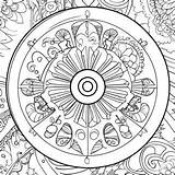 Colorful Spin Wheel Coloring Page 27954 22560 sketch template