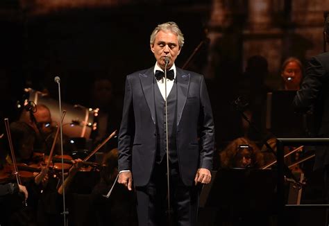 Opera Singer Andrea Bocelli Will Perform Live on Easter From Italy’s ...