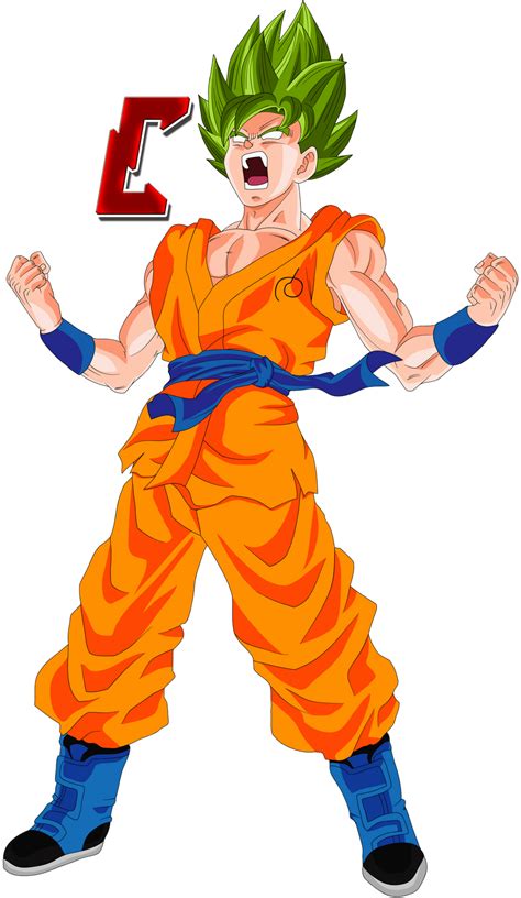 Goku Legendary Super Saiyan by PaoloChawothe on DeviantArt