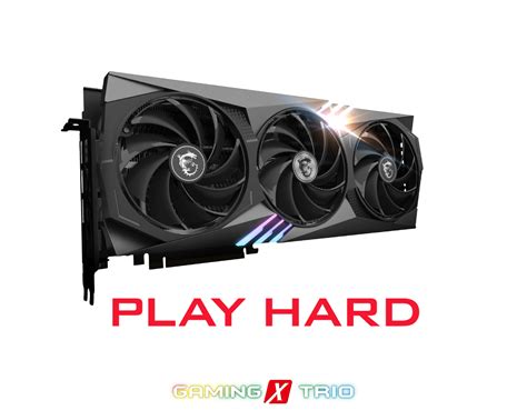 MSI GeForce RTX™ 4070 GAMING X TRIO 12G