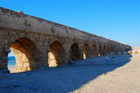 Caesarea Aqueduct - BibleWalks 500+ sites