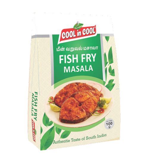Premium Fish Fry Masala - Cool in Cool Masala - Best Masala Products Manufacturer Tamil Nadu, India