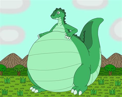 Liposaurus the bigger belly dinosaur by MCsaurus on DeviantArt