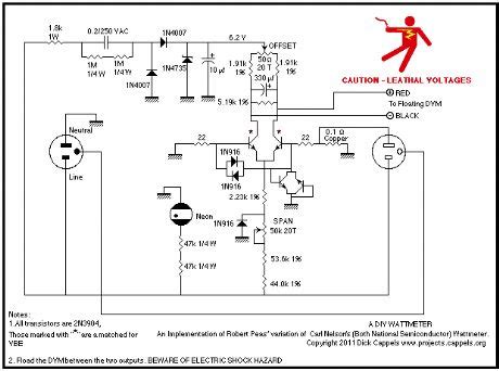 Pretty Good Wattmeter - Measuring_and_Test_Circuit - Circuit Diagram - SeekIC.com