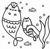 Pusheen Coloring Pages  Best For Kids sketch template