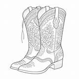 Classic Boot coloring Page Lulu Pages sketch template