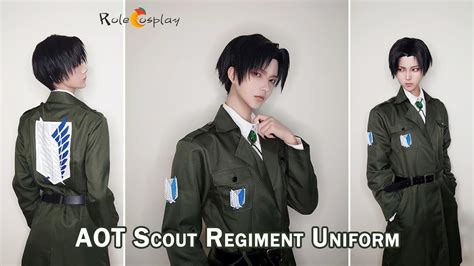 Attack on Titan Scout Regiment Uniform Showcase│RoleCosplay - YouTube