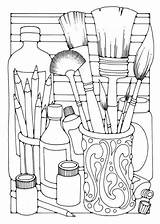 Arts And Crafts Coloring Pages  sketch template