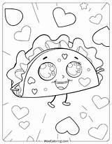 30 Taco Coloring Pages Free PDF To Print  Woo sketch template