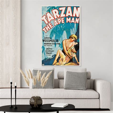 Tarzan the Ape Man Movie Poster - Etsy