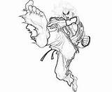 Street Fighter Coloring Pages At GetColoringscom  Free Printable sketch template